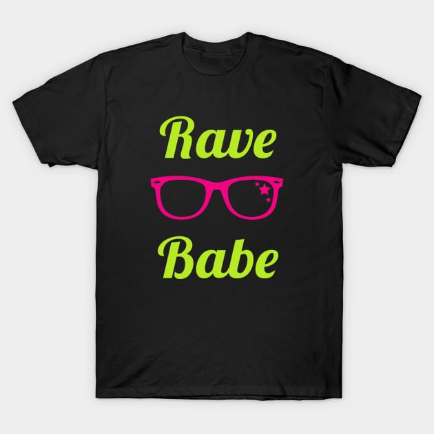 Rave Babe T-Shirt by aniza